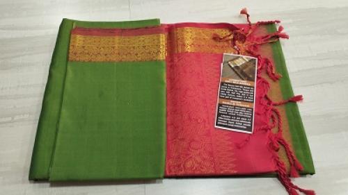 SOFT SILK SAREE WITH BLOUSE